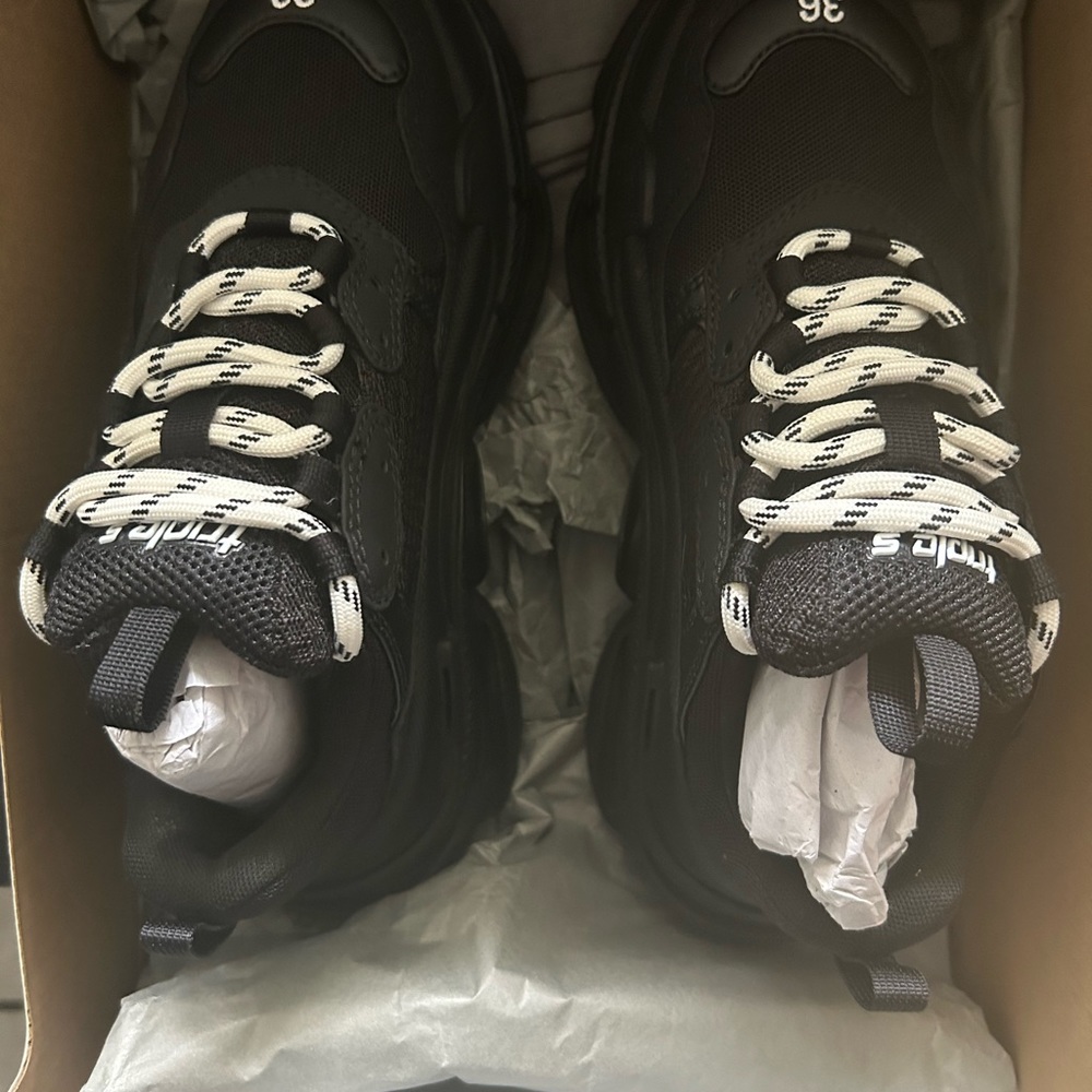 Yes I Am Selling Some Brand New Black Balenciaga All Black Size 6 And Women